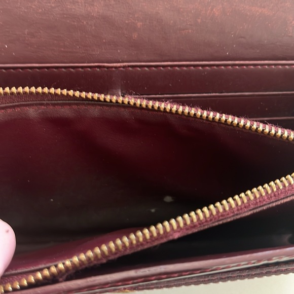 Louis Vuitton Vernis Sarah Wallet Rouge - Picture 9 of 11